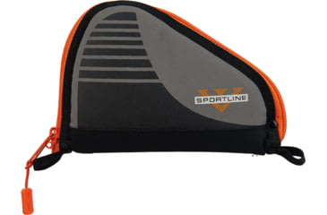 Image of Voodoo Tactical 12inch Pistol Case, Gray/orange - 02-7006014093