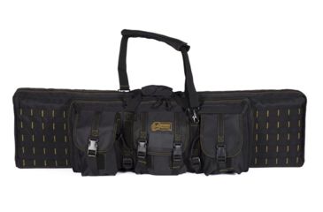 Image of Voodoo Tactical 42in Padded Weapons Case w/Die Cut MOLLE, Black/Coyote, 42in, 15-7619064000