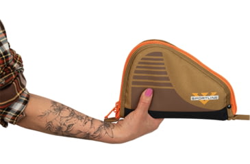 Image of Voodoo Tactical 9inch Pistol Case, Coyote/orange - 02-7006007092