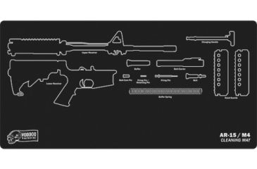 Image of Voodoo Tactical Ar-15/m4 Gun Cleaning Mat - 02-033001000