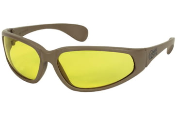 Image of Voodoo Tactical Military Glasses, Coyote Frame, Yellow Lens, 02-8598007852
