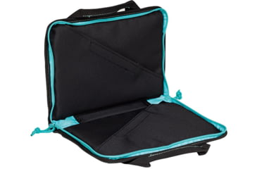 Image of Voodoo Tactical Pistol Case With Mag Pouches, Black/teal - 25-0017162000