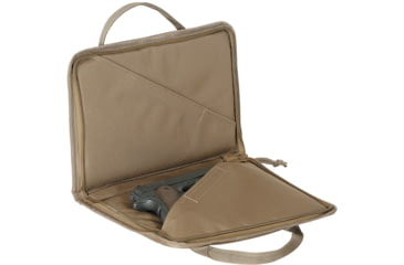 Image of Voodoo Tactical Pistol Case With Mag Pouches, Coyote - 25-001707000
