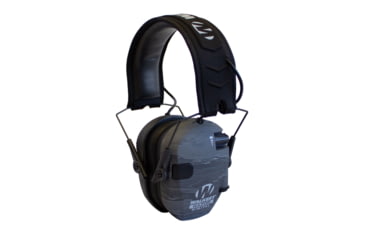 Image of Walkers Razor Pro Digital Ear Muffs, 23 dB NRR, ATACS Ghost Ear Cups w/Black Band, GWPDRSEMGST