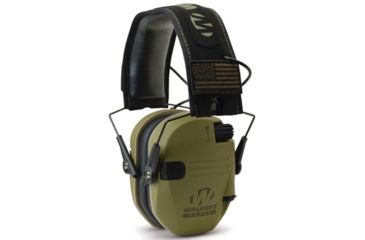 Image of Walkers Razor Patriot Electronic Earmuff 23 DB Gray GWPRSEMPATGY