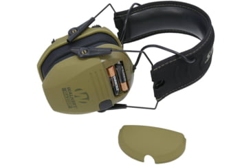 Image of Walkers Razor Slim Electronic Ear Muffs, 23dB NRR, OD Green, GWP-RSEM-ODG