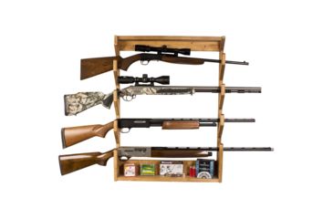 Image of Walnut Hollow Wall Gun Rack, Brown, 41653