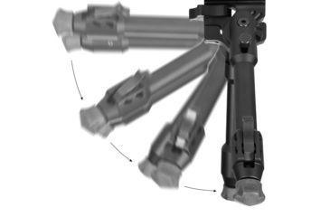 Image of Warne Skyline Precision Bipod, Arca Rail Interface, 7902M