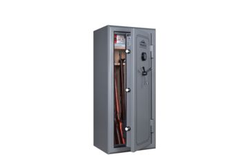 Image of Wasatch 24 Gun Fire and Water Safe with E-Lock, Grey, Oversized, 24EGW