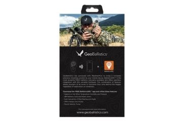 Image of WeatherFlow GeoBallistics Precision Shooting WEATHERmeter, Dark Earth WFPSM-02, EDEMO1