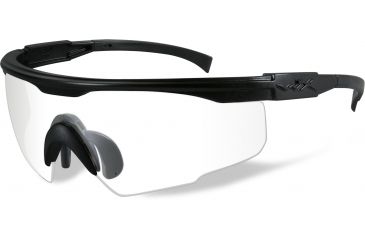 Image of Wiley X PT-1 Sunglasses - 3 Lens Package - Smoke Grey, Clear, Light Rust / Matte Black Frame PT-1SCL