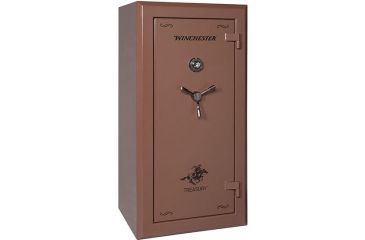 Image of Winchester Safes TR603013E Electronic Treasury Gun Safe Saddle Brown