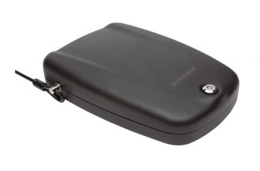 Image of Winchester Safes Defender by Keylock Handgun Safe, Flat Black, 1 gun capacity, D-KL-HS-9
