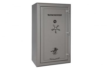 Image of Winchester Safes Silverado 51, 48 Gun Safe, 2 Hour Fire Rating, U.L. Listed Mechanical Lock, Saddle Brown, 50.8 cu. Ft, S-7242-51-13-M