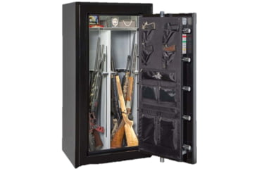 Image of Winchester  Treasury 26 Electronic Entry Safe, Black Powder Coat Holds Up To 26, SECWINTR26BKE