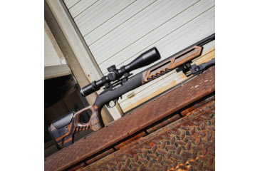 Image of WOOX Cobra Precision Rifle Stock for Howa 1500 Weatherby, Long Action, Laminted Black/Brown, Regular, SH.GNS032.10