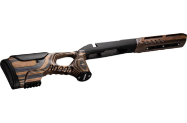 Image of WOOX Cobra Precision Rifle Stock for Howa 1500 Weatherby, Long Action, Laminted Black/Brown, Regular, SH.GNS032.10