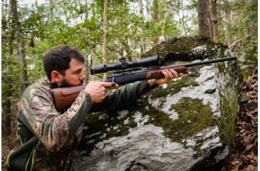 Image of WOOX Wild Man Precision Stock - Remington Model 700 BDL Mini Chassis, Right Hand, Short Action, Walnut, SH.GNS001.03