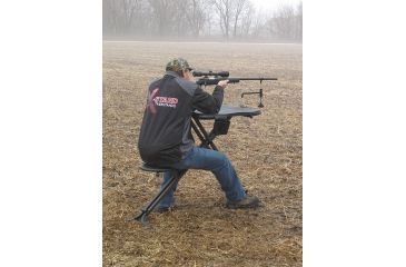 Image of X-Stand X-Ecutor 360 Swivel Shooting Bench, Black, XASB24