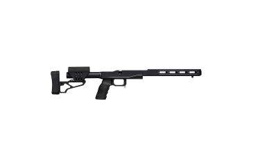 Image of XLR Element Chassis w/ Tactical Lite Buttstock, Remington 700 Short Action, Black, Large, ELE PKG REM 700 SA