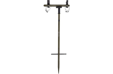 Image of XtraArm Solo Shooting Stick w/ Double Yoke, Black, XTRA-SSSDY