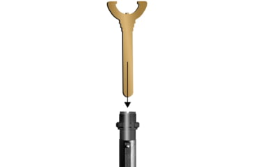 Image of Yankee Hill Machine Co Spanner Wrench, For VICTRA-12 Suppressor, Gold, YHM-1251