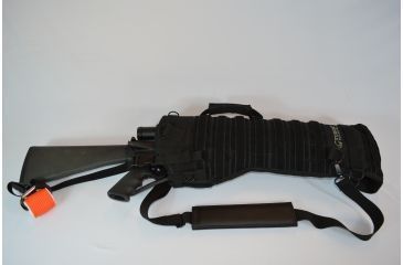 Image of Yukon Outfitters Scoped Rifle Scabbard,2x11x28.5in,Black MG-12321b