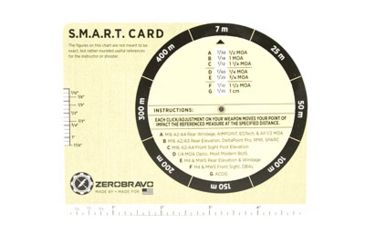 Image of ZeroBravo S.M.A.R.T. Card, White, ZBSC0816