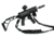 A3 Industries Skelestock Skeleton Stock, 6061 T6 Aluminum, A3T Picatinny Hinge, 9.5in, Black, SK-H2-9.50