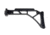A3 Industries Skelestock Skeleton Stock, 6061 T6 Aluminum, A3T Picatinny Hinge, 9.5in, Black, SK-H2-9.50