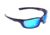 A7 Defense Rough Rider Tactical Glasses, Black, Sub-Zero Blue lenses A7RRGSB