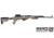 ATI Outdoors SKS Strikeforce Non-Adjustable Side Folding Stock Desert Tan w/ Scorpion Recoil System A2201019