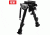 AIM Sports Inc 6in H. Style Spring Tension Bipod/Small BPHS01