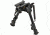 Aimtech Adjustable Heavy Duty Stud Mount Bipod, Lever Locking Pivot, Black, 6-9in AFA-10855