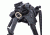 Aimtech Bipod Tactical Rail Mount Notched Leg, Black, 9-13in AFA-10851