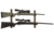 Allen 2-Firearms Gun Collector Hardwood Gun Rack, 2 Rifle/Shotgun, Brown/Black, Wood/Steel, 5659