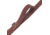 ALLEN 8510 LEATHER SLING DEER DEBOSS, BROWN