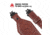 ALLEN 8510 LEATHER SLING DEER DEBOSS, BROWN