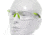 Allen All-In Youth Shooting Safety Glasses, Green/Black Frame, Clear Lenses, Youth, 2376