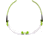 Allen All-In Youth Shooting Safety Glasses, Green/Black Frame, Clear Lenses, Youth, 2376