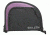 Allen Auto-Fit 1-Pocket Handgun Case Measures 9.5x7.25 Inches Black/Purple