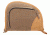 Allen Auto-Fit 1-Pocket Handgun Case With Leather Trim Measures 9.5x7.25 Inches Tan/Brown