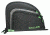 Allen Auto-Fit 2-Pocket Handgun Case Measures 9.5x7.25 Inches Black/Gray/Hot Green