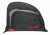 Allen Auto-Fit 2-Pocket Handgun Case Measures 9.5x7.25 Inches Black/Gray/Red