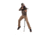 Allen Axial Shooting Stick and Monopod, Olive, 61in, 21410