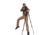 Allen Axial Shooting Stick- Tri/Bi/Monopod 61-Inch, Black, 61in, 21412