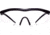 Allen Guardian Shooting Safety Glasses, Black Frame, Clear Lenses, One Size, 2384