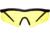Allen Guardian Shooting Safety Glasses, Black Frame, Yellow Lenses, One Size, 2379
