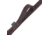 Allen Heritage Plain Dark Leather Rifle Sling, Mahogany, 8511