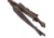 Allen Heritage Plain Dark Leather Rifle Sling, Mahogany, 8511